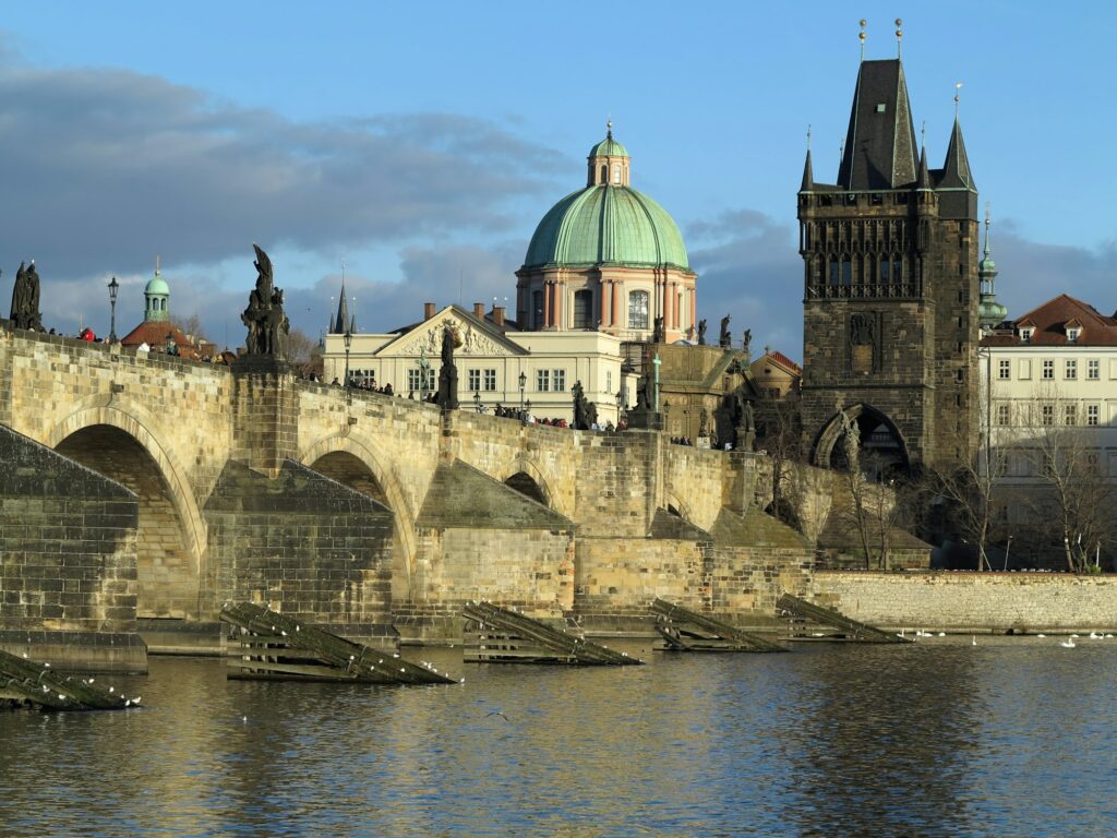 Charles bridge and Old Town Tower